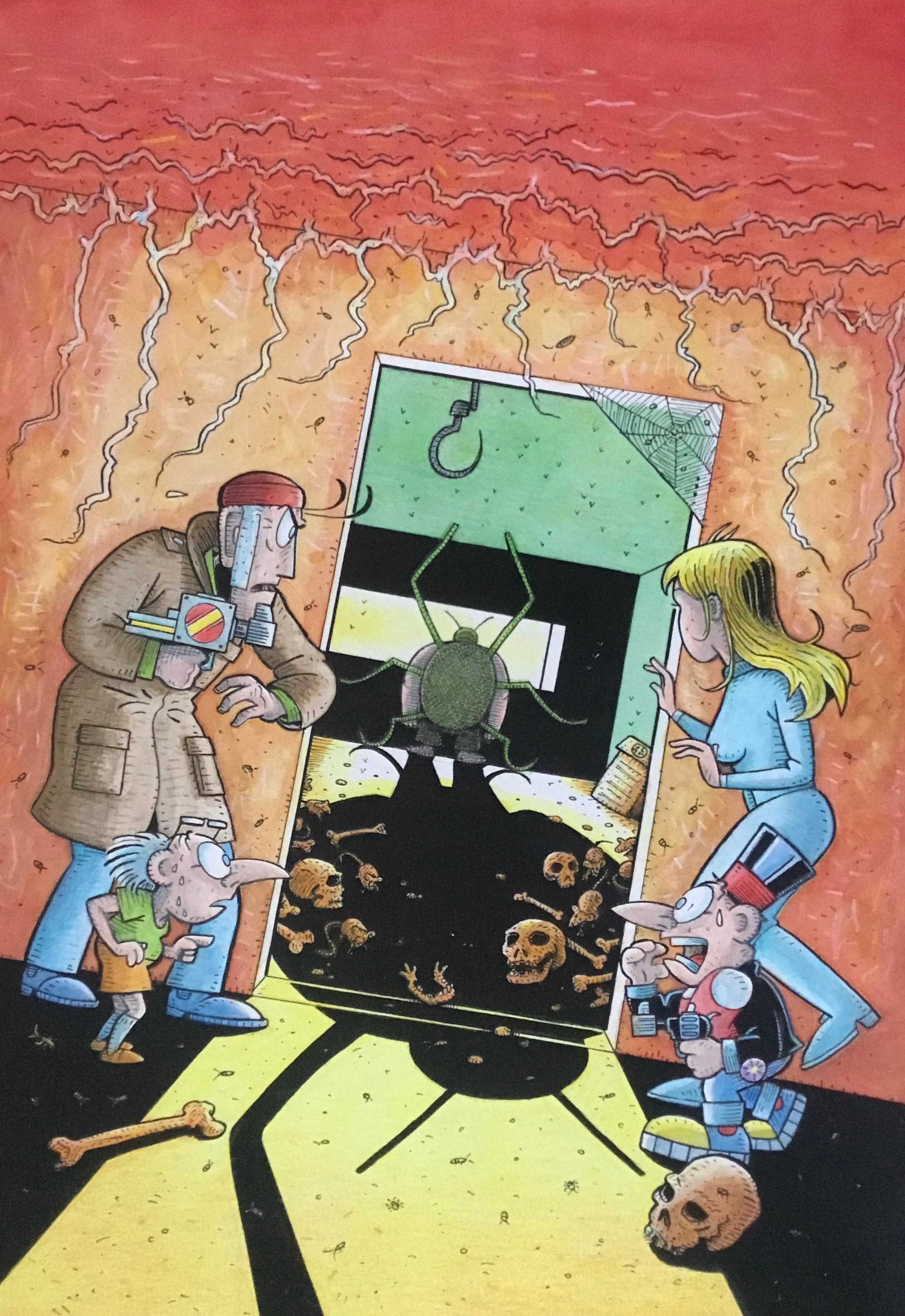 Mulig ny forside til "Jagten på Insektmanden"!